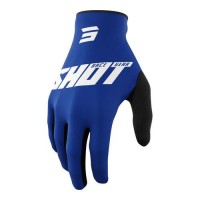 SHOT GLOVES RAW BURST BLUE SIZE 8 (S)